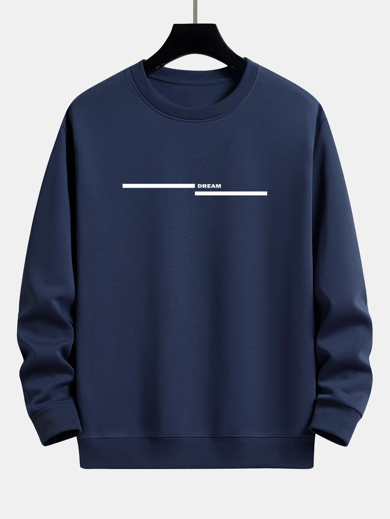 Traum Streifen Druck Relaxed Fit Sweatshirt - Image 6