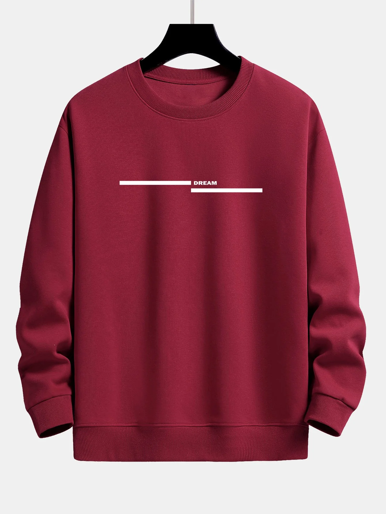 Traum Streifen Druck Relaxed Fit Sweatshirt - Image 7