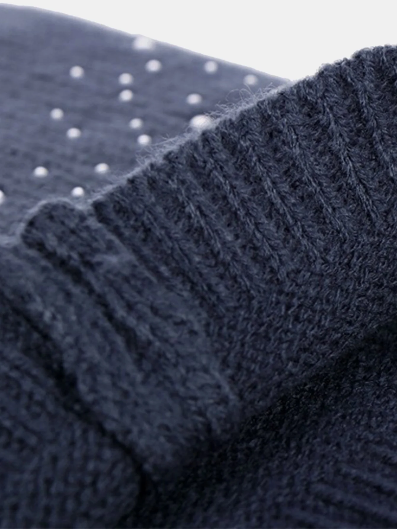 Dual-Sided Sparkling Rhinestone Fashionable Beanie Hat - Image 8