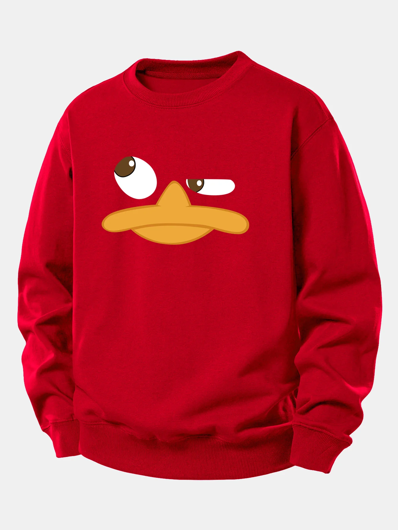 Duck Print Relax Fit Sweatshirt - Image 10
