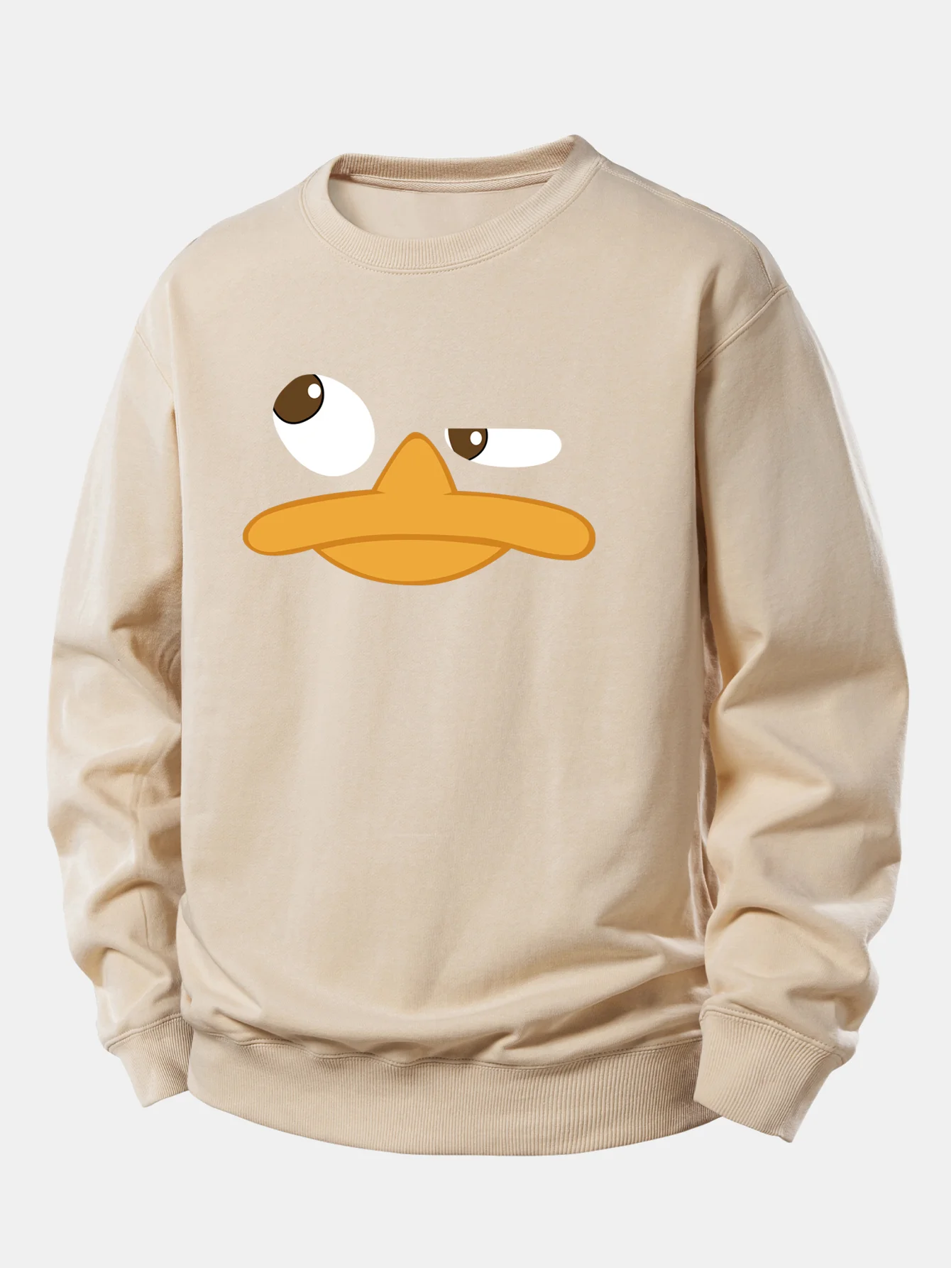 Duck Print Relax Fit Sweatshirt - Image 2