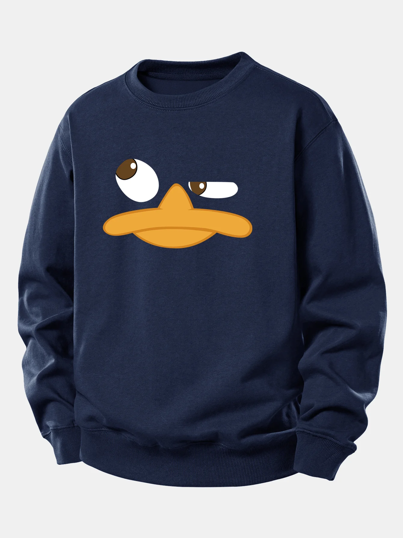 Duck Print Relax Fit Sweatshirt - Image 6