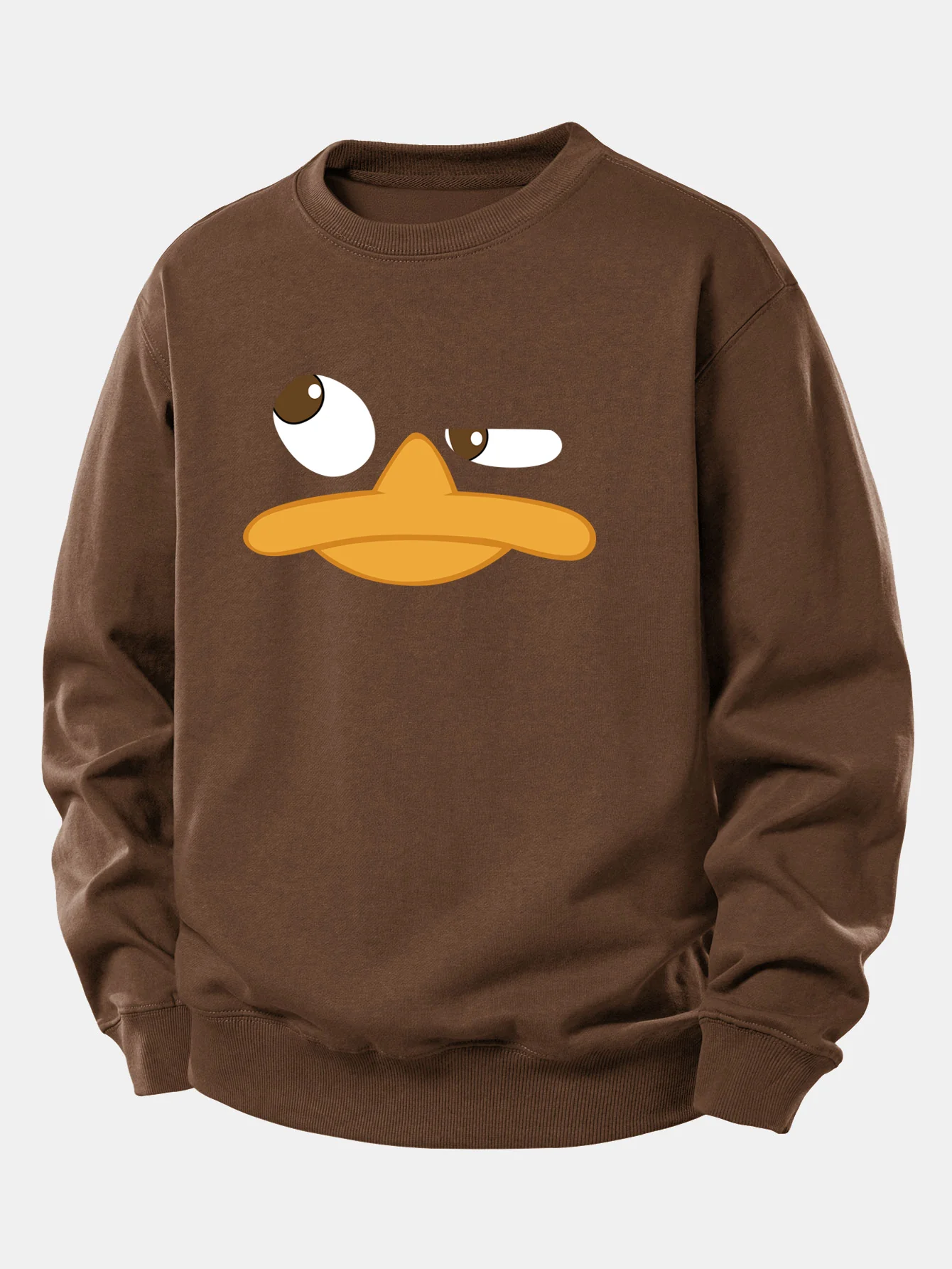 Duck Print Relax Fit Sweatshirt - Image 8