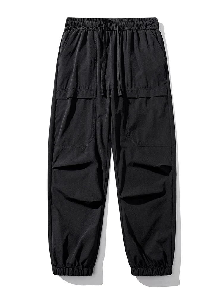 Elastische Taillen-Parachute-Cargohose - Image 11