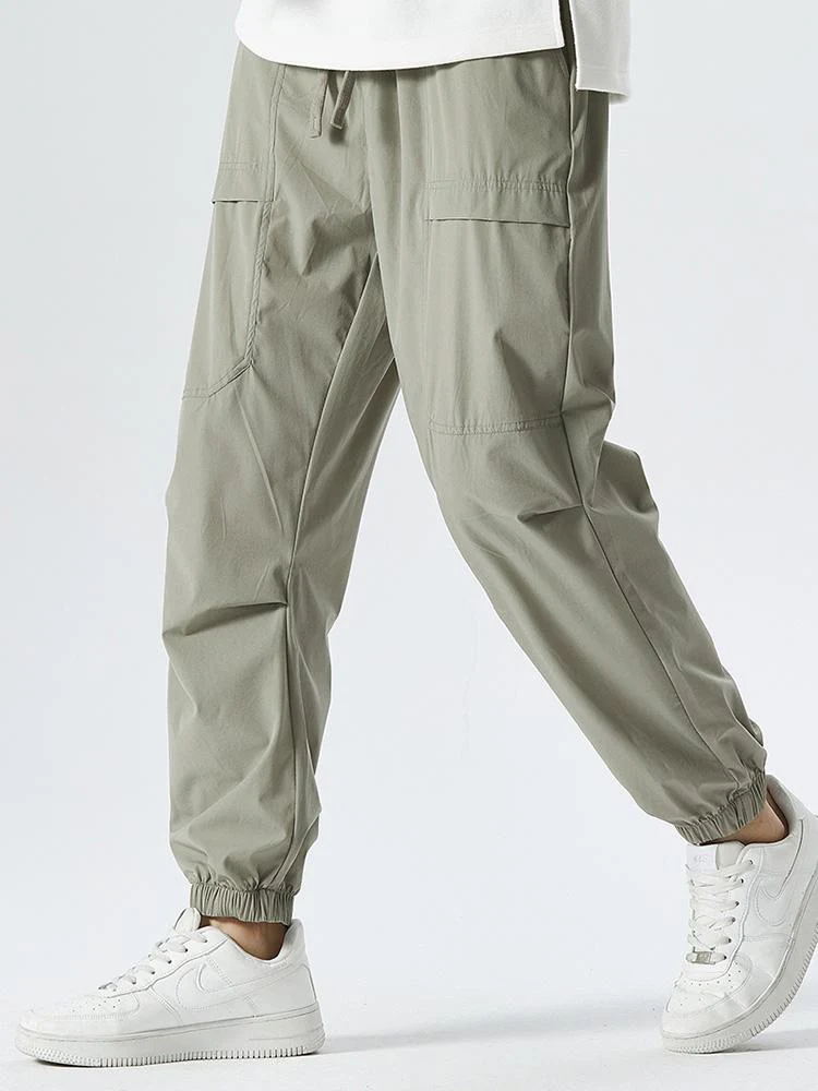 Elastische Taillen-Parachute-Cargohose - Image 2