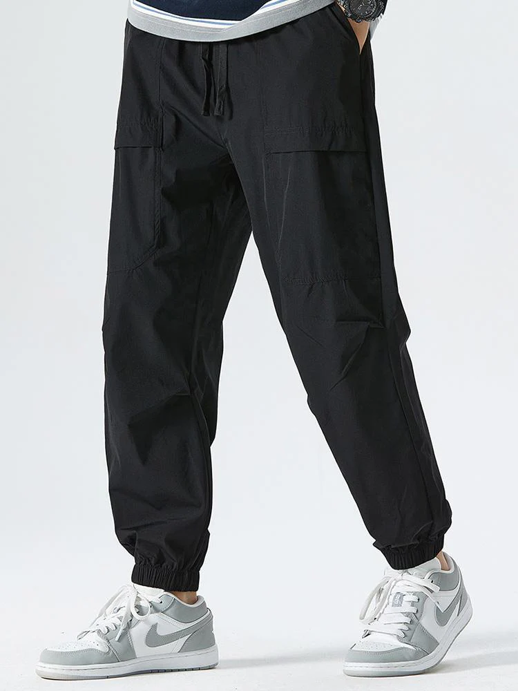 Elastische Taillen-Parachute-Cargohose - Image 6