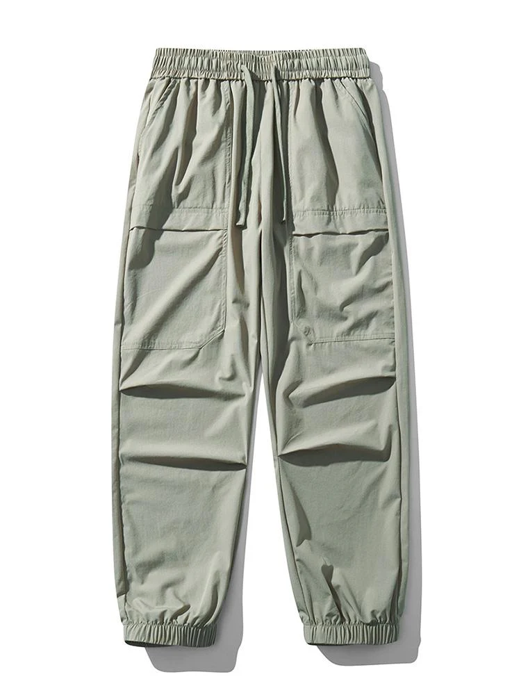 Elastische Taillen-Parachute-Cargohose - Image 7