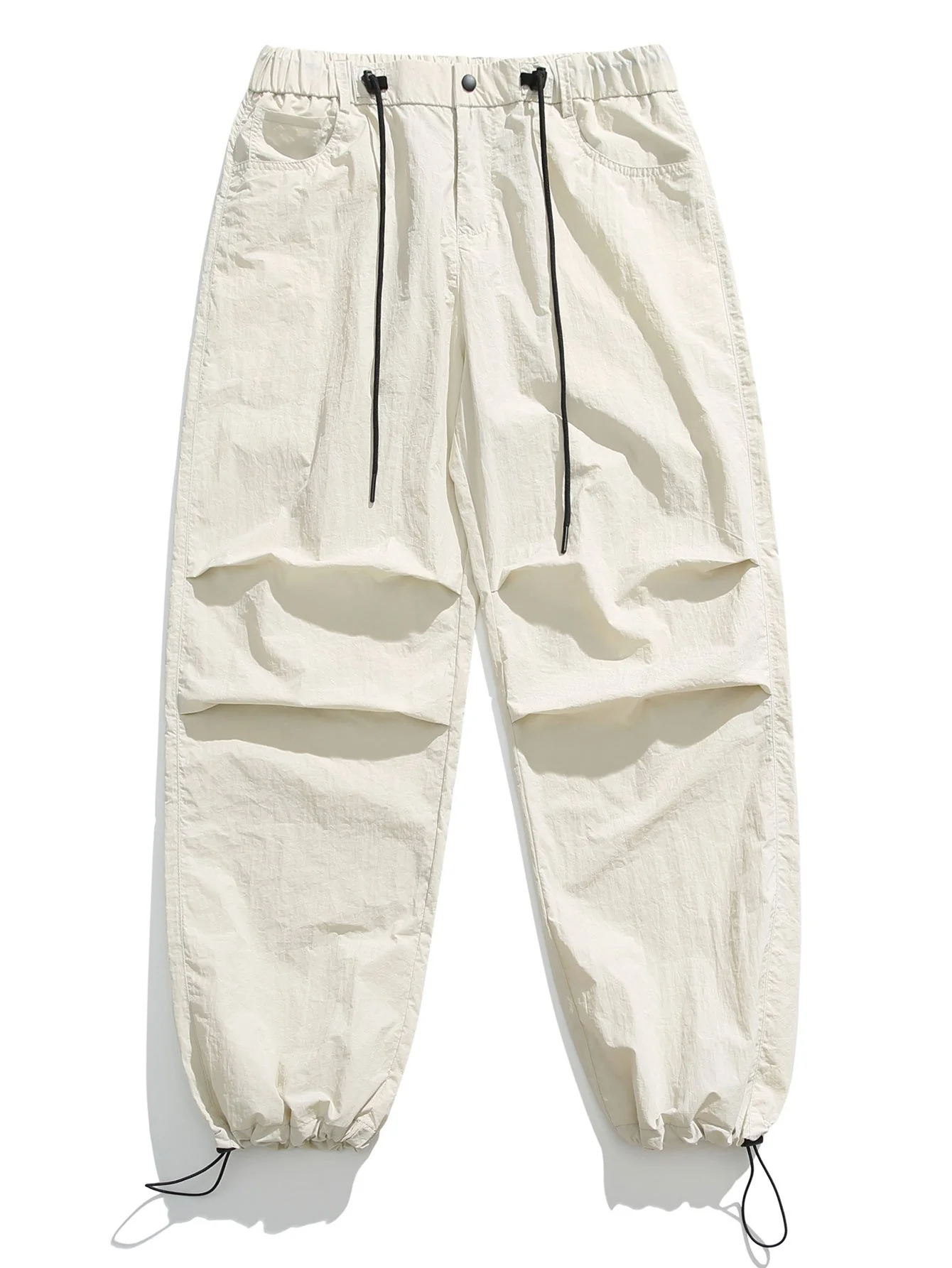 Elastische Taillen-Parachute-Hosen - Image 15