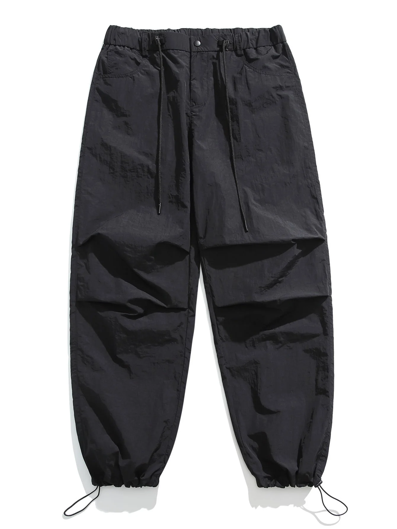 Elastische Taillen-Parachute-Hosen - Image 18