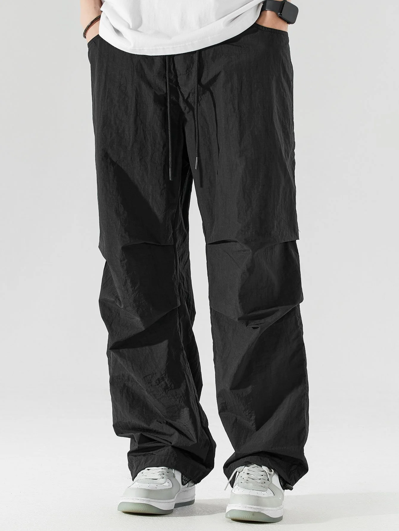 Elastische Taillen-Parachute-Hosen - Image 2