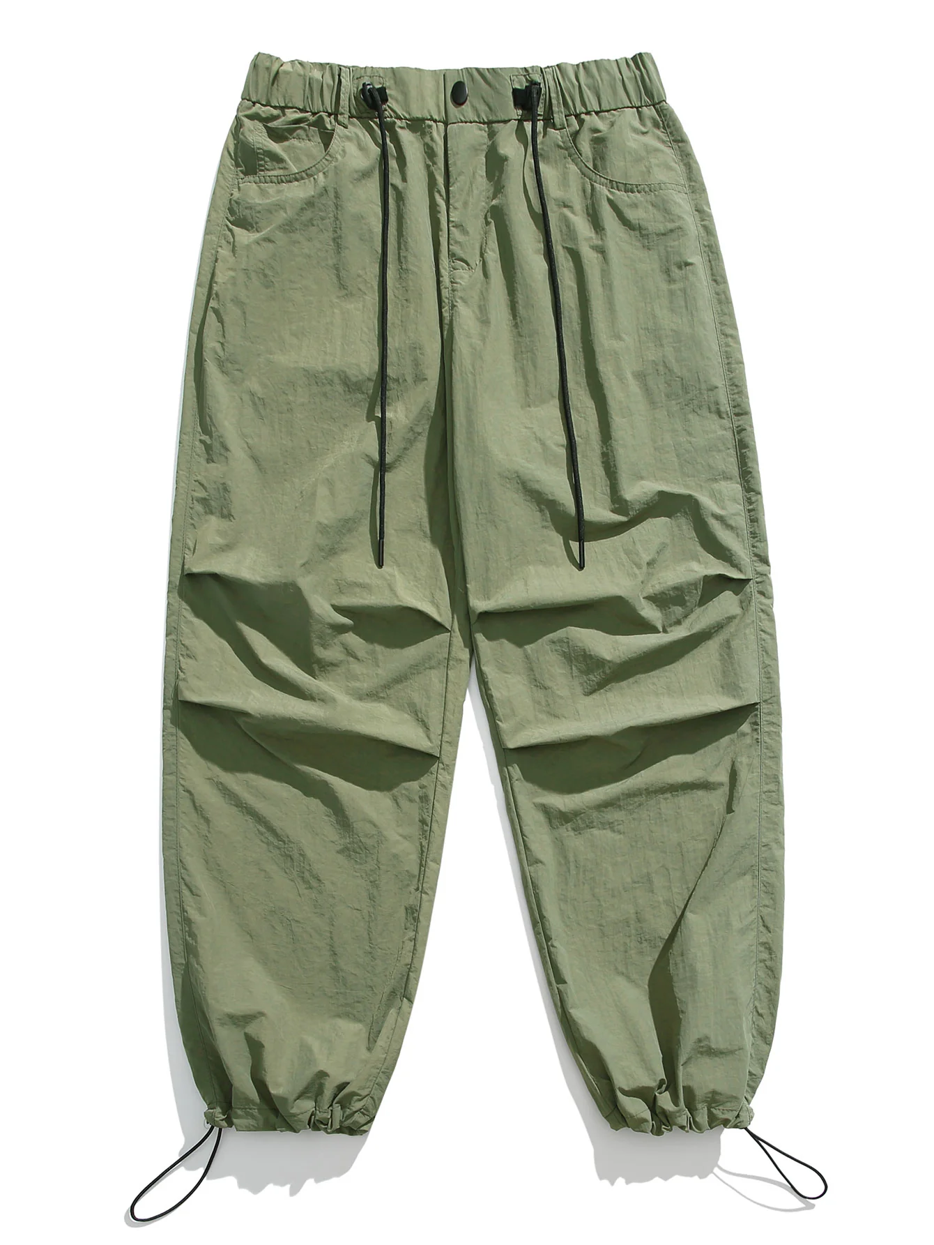 Elastische Taillen-Parachute-Hosen - Image 21