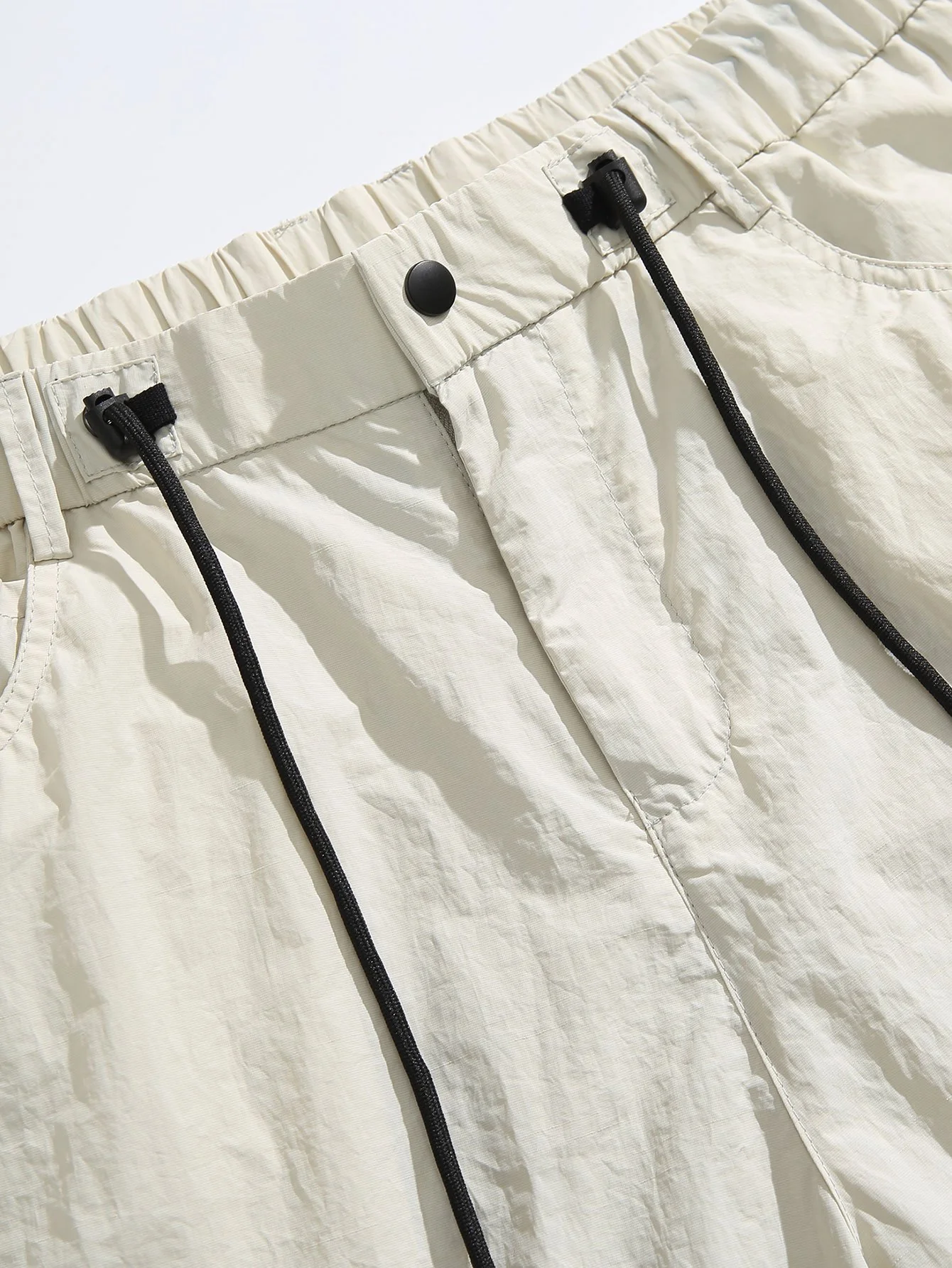 Elastische Taillen-Parachute-Hosen - Image 23