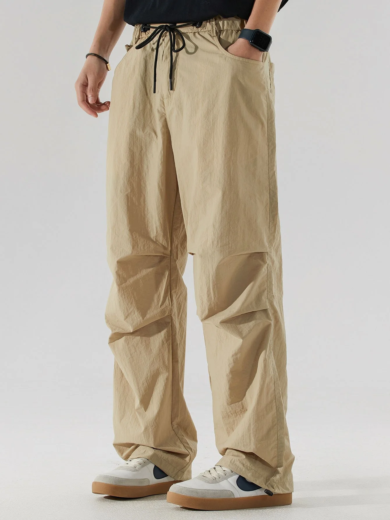 Elastische Taillen-Parachute-Hosen - Image 5