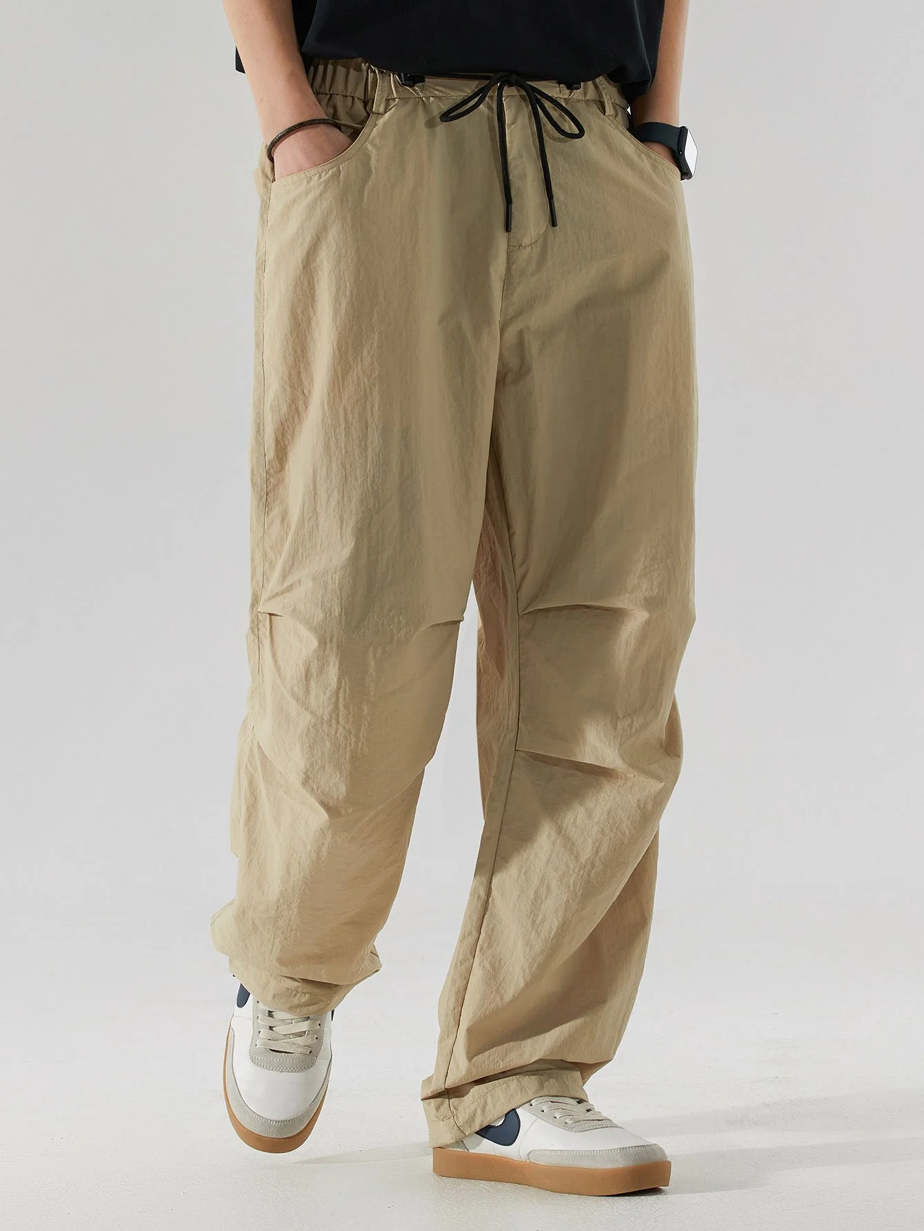 Elastische Taillen-Parachute-Hosen - Image 6
