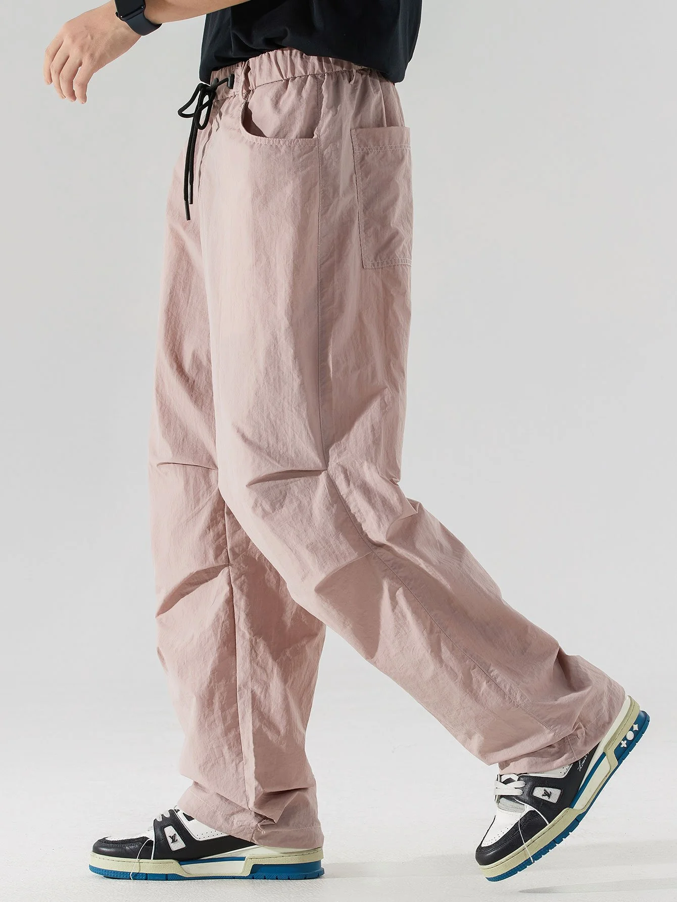 Elastische Taillen-Parachute-Hosen - Image 9