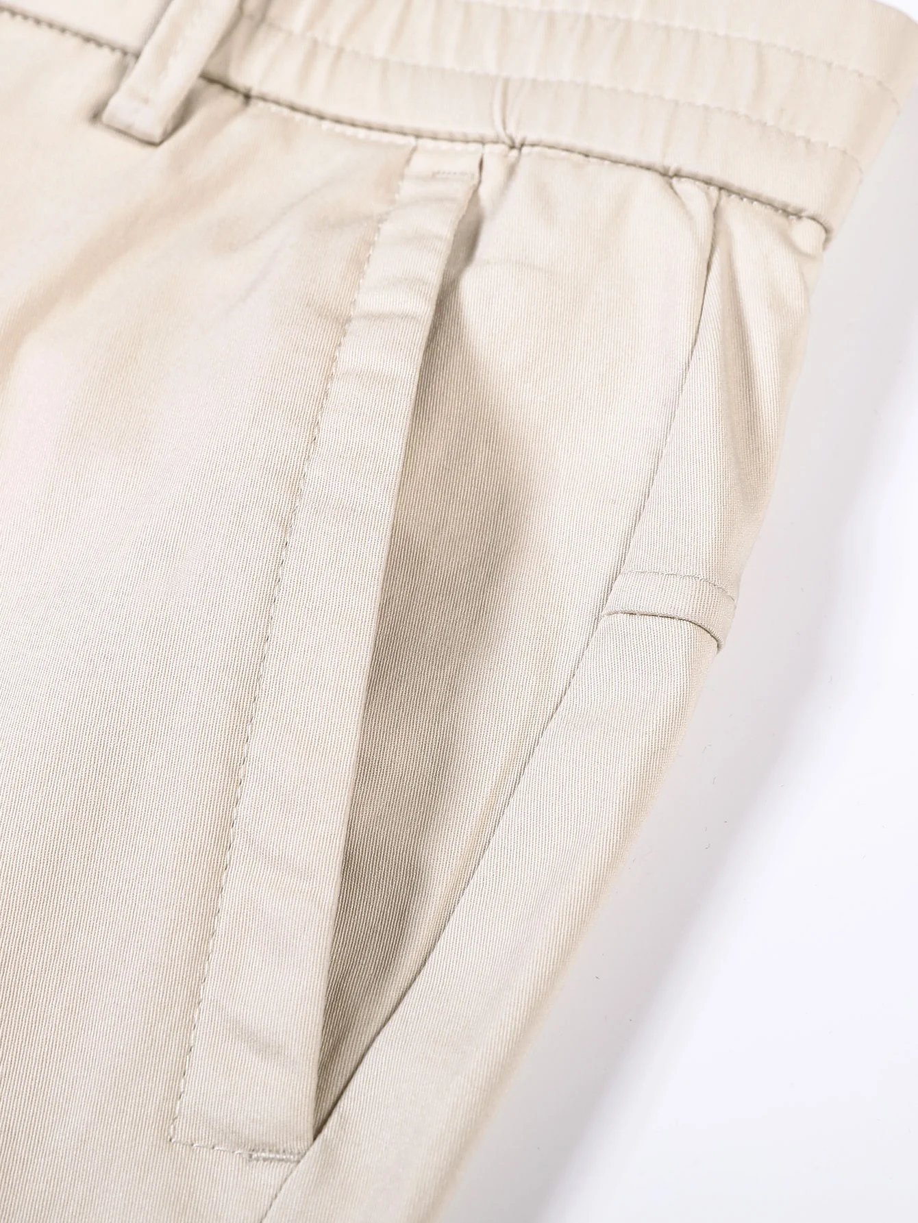 Elastische Taille Gerade Bein Hose - Image 16