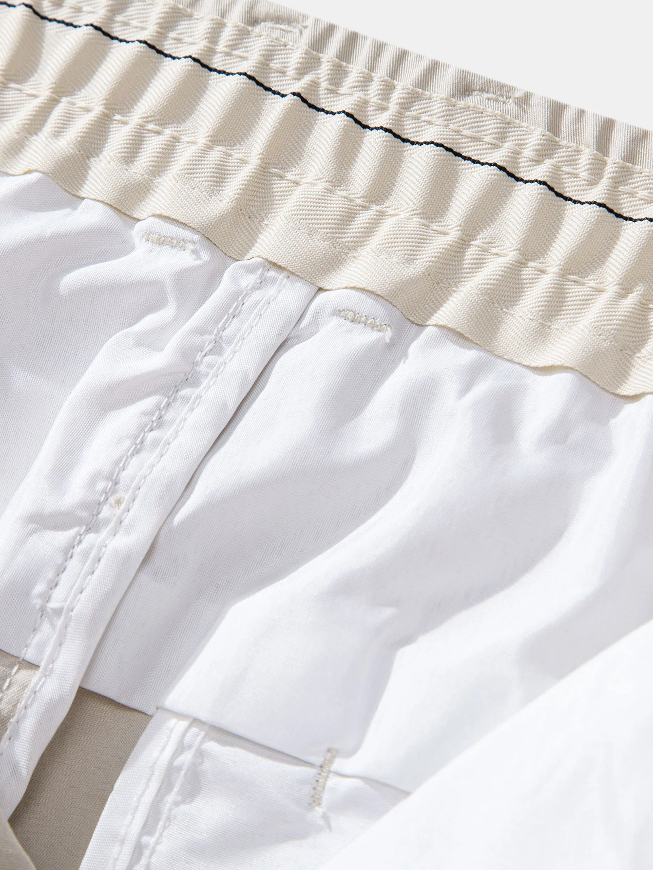 Elastische Taille Gerade Bein Hose - Image 9