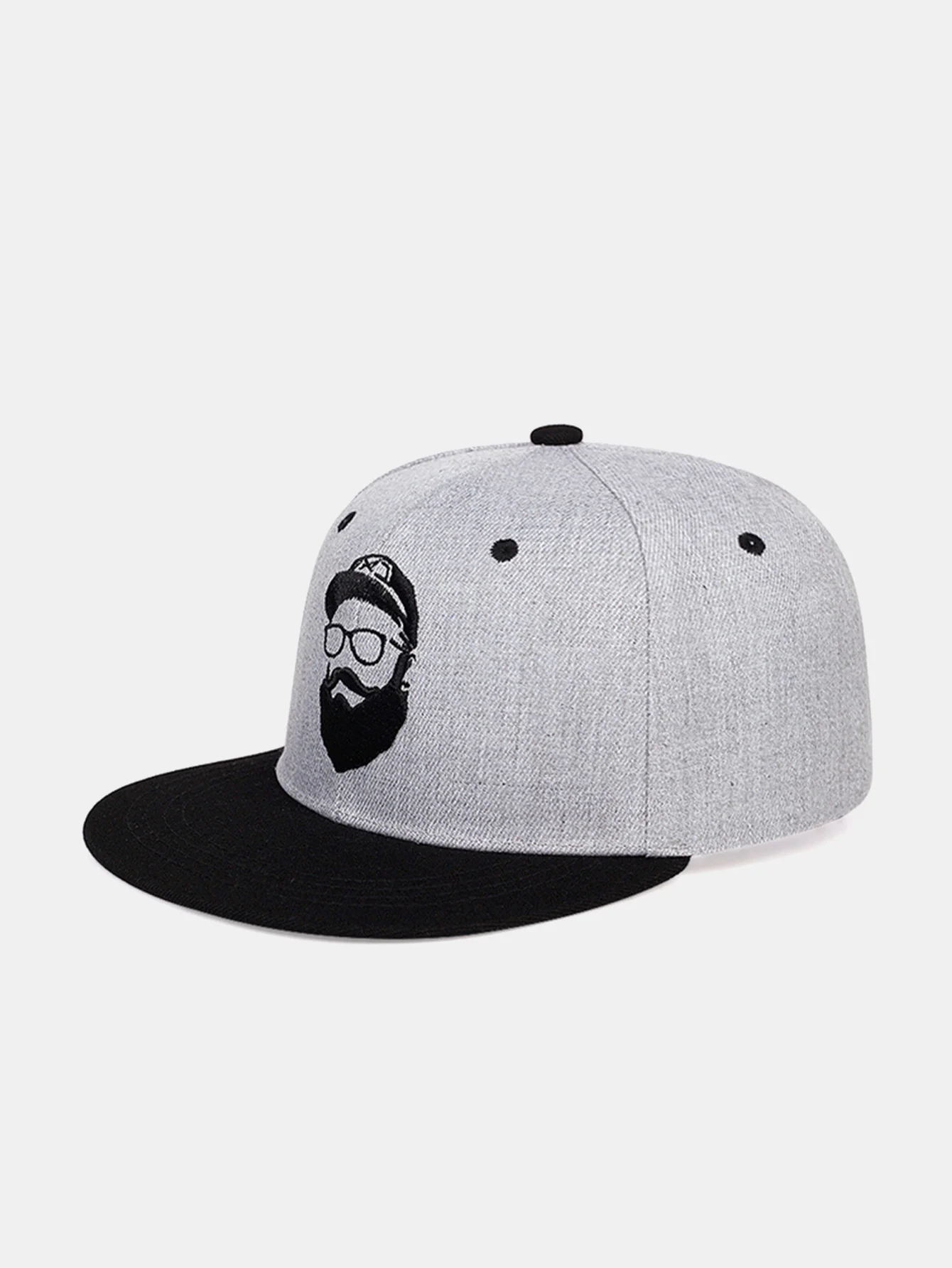 Bestickte Baseballkappe mit bärtigem Mann - Image 2