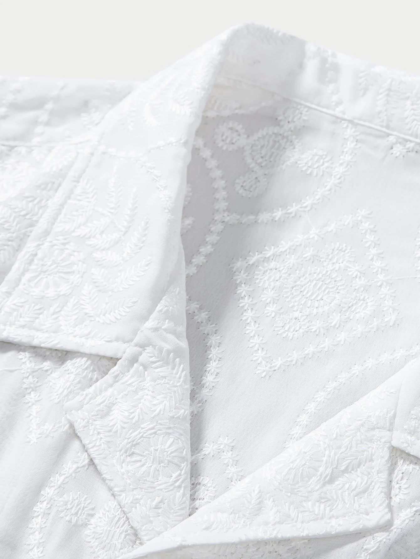 Bestickte Blumen-Cuban-Shirt - Image 3