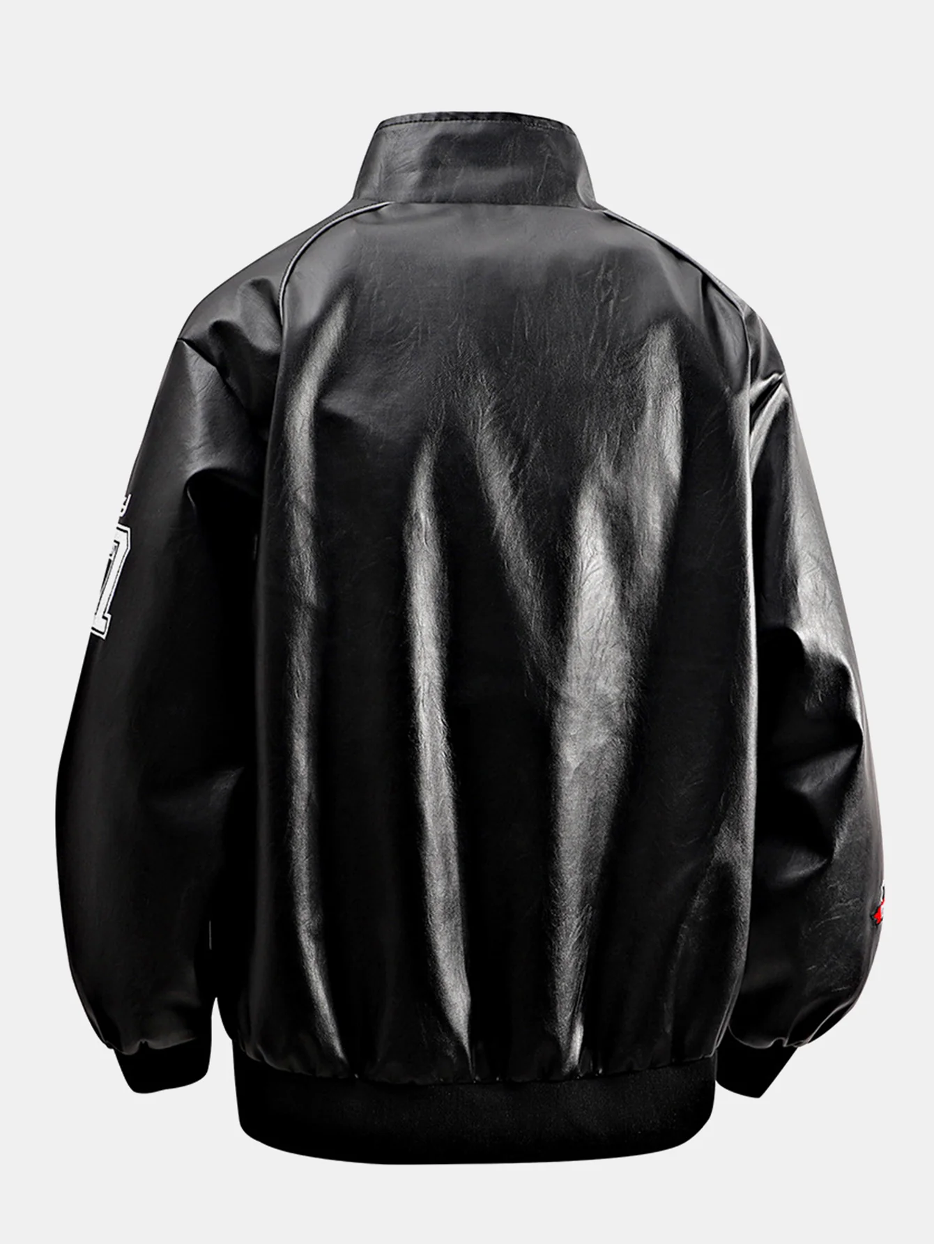 Bestickte Rennlederjacke - Image 2