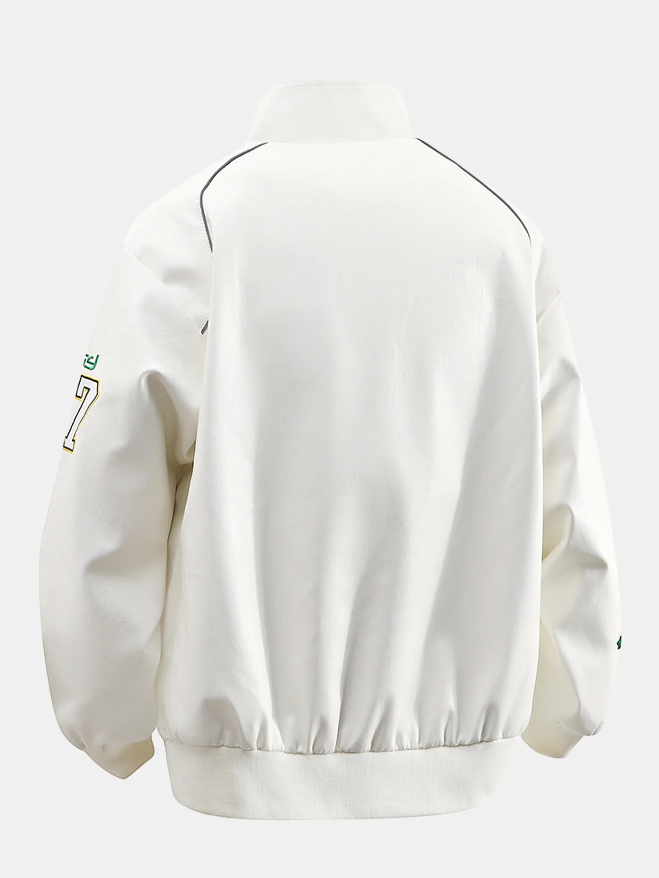 Bestickte Rennlederjacke - Image 4
