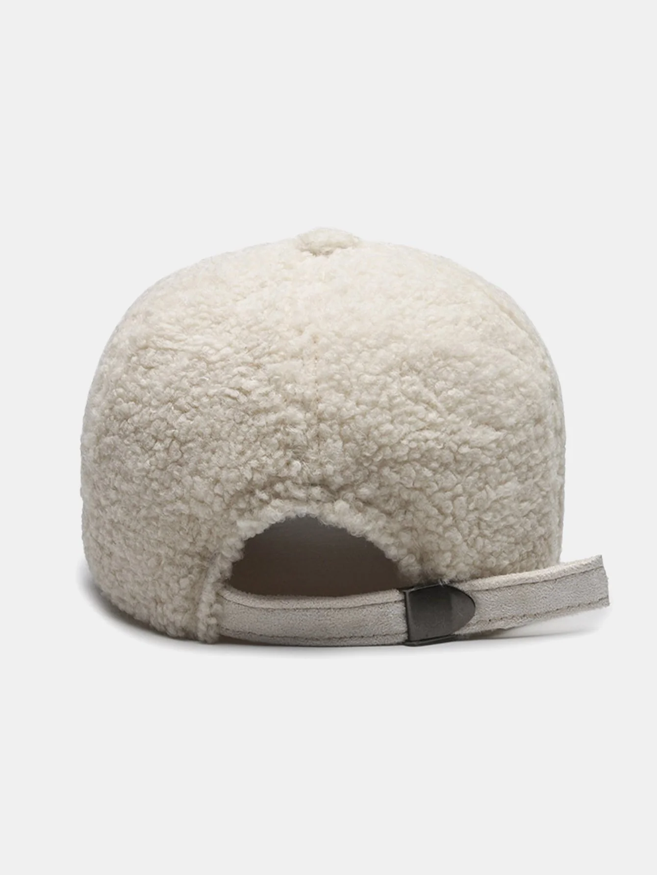 Bestickte Buchstaben Plüsch Warme Baseballmütze - Image 10