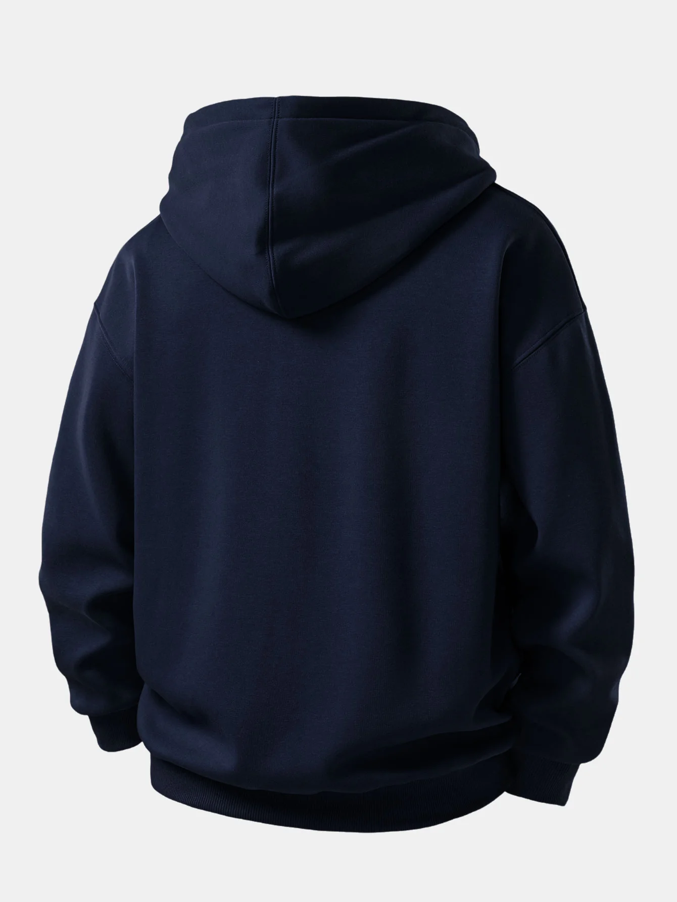 Emoji Duck Print Zip-Up Hoodie - Image 8