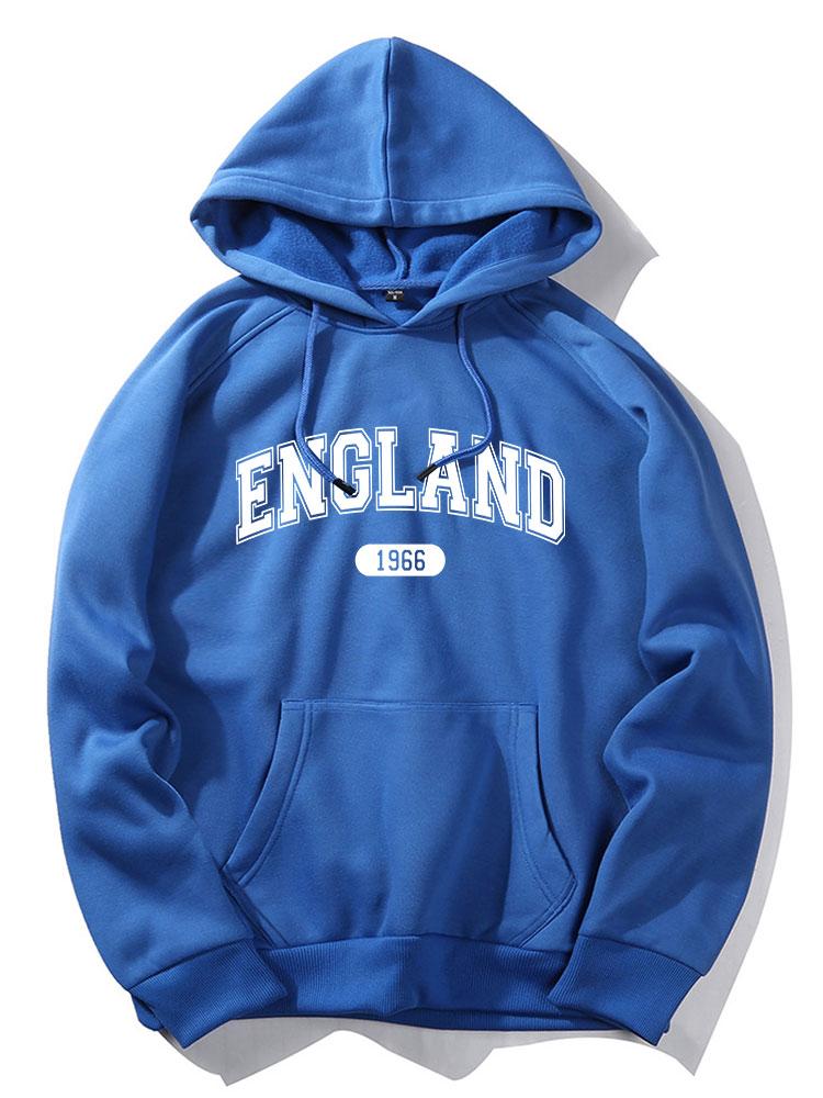 England Briefdruck Hoodie - Image 5