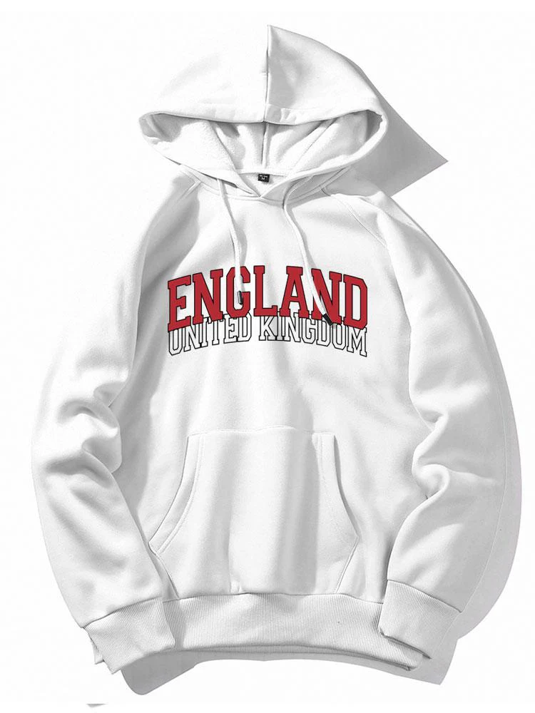 England Druck Hoodie - Image 3