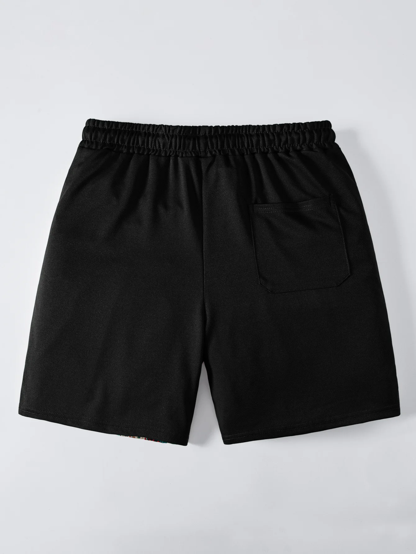 Ethnic Geometric Jacquard Patchwork 8" Shorts - Image 4