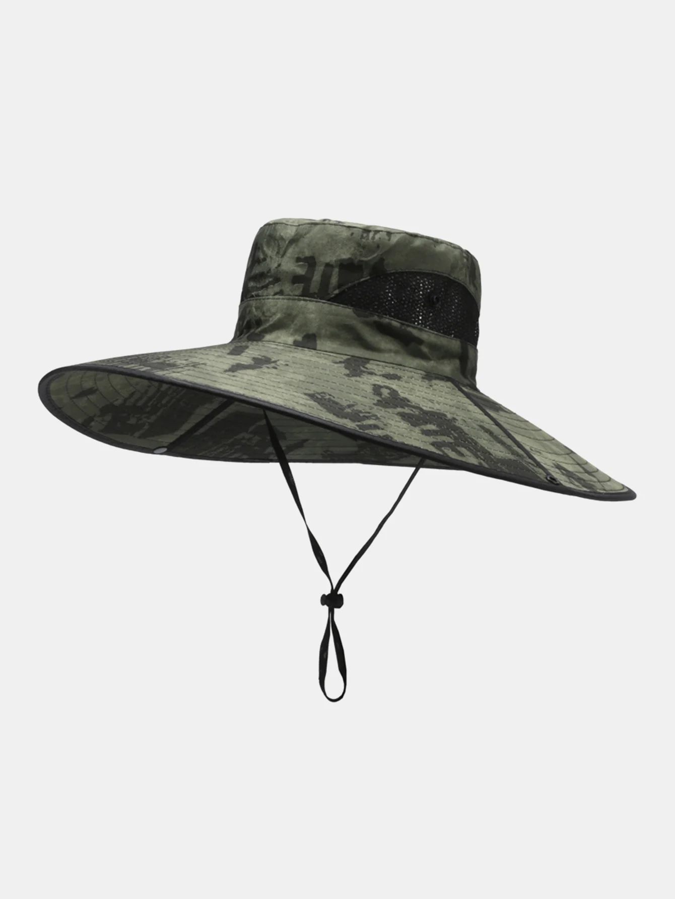 Extra-Wide Brim Breathable Bucket Hat Ideal For Outdoor Activities - Image 3