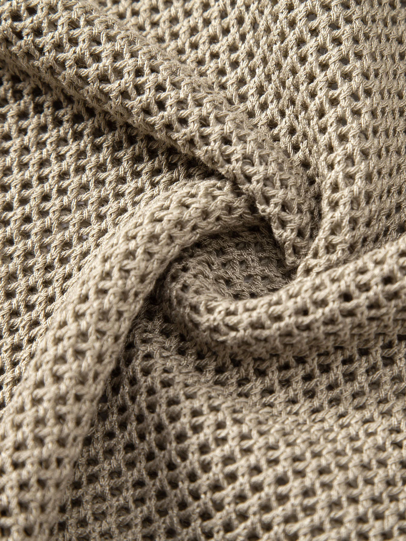 Eyelet Zip Up Strick-Poloshirts-Shirt - Image 12