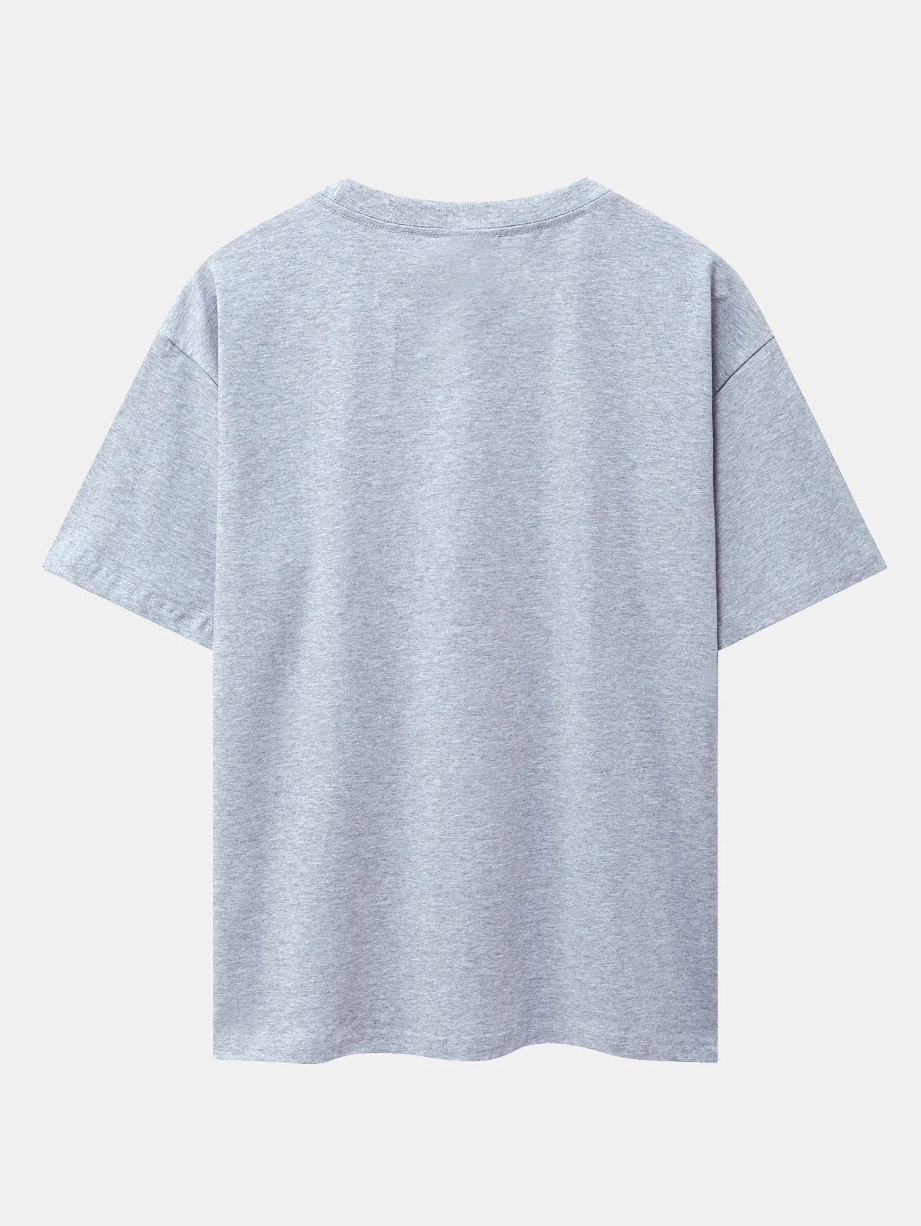 Gott Slogan Druck Drop Shoulder Oversize T-Shirt - Image 6