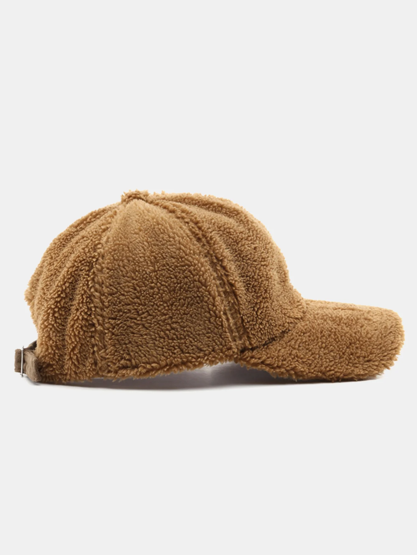 Modische Retro Warme Körnige Fleece Baseballkappe - Image 7