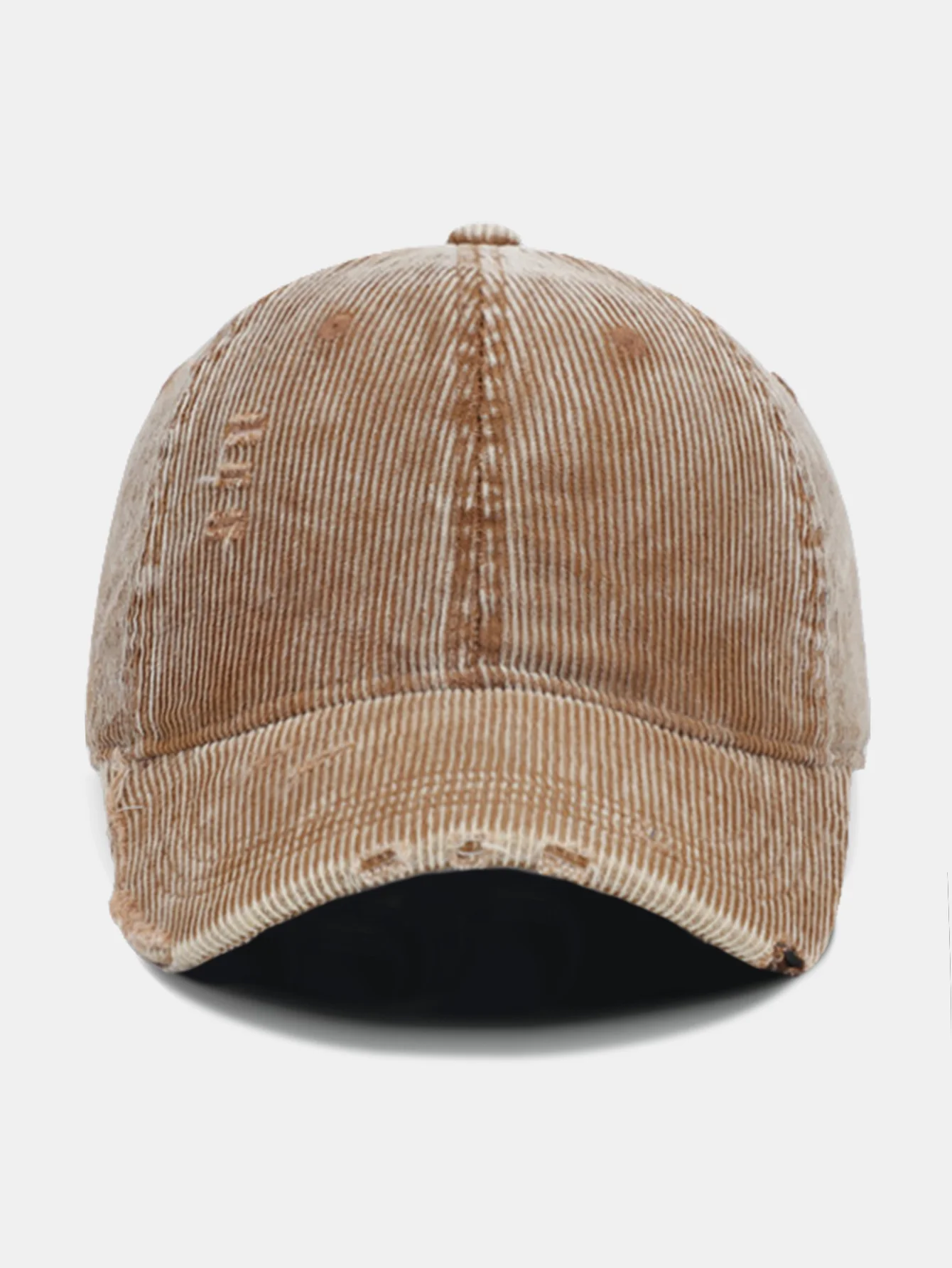 Modische Used Cordcord Baseballkappe in einfarbiger Farbe - Image 10