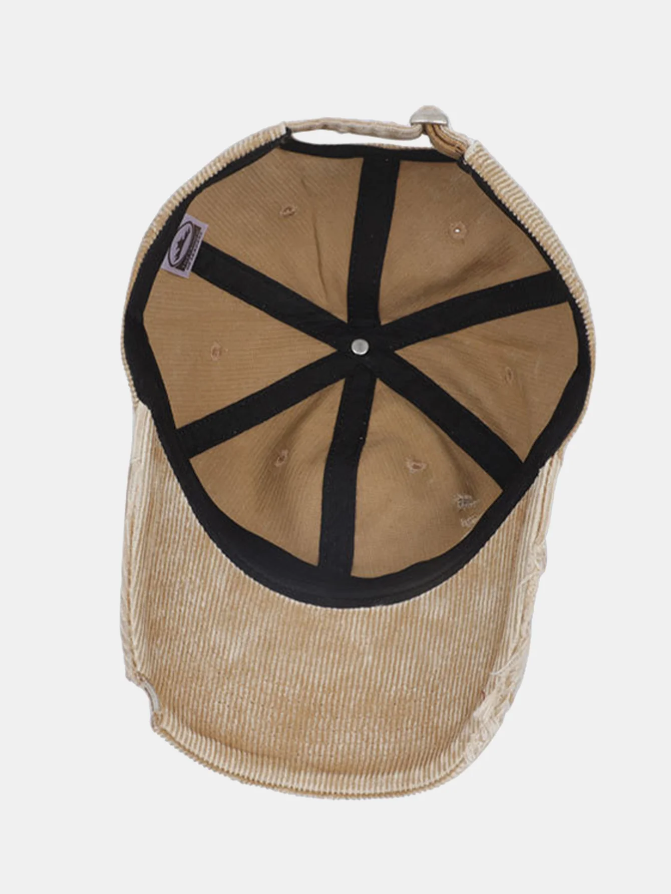 Modische Used Cordcord Baseballkappe in einfarbiger Farbe - Image 15