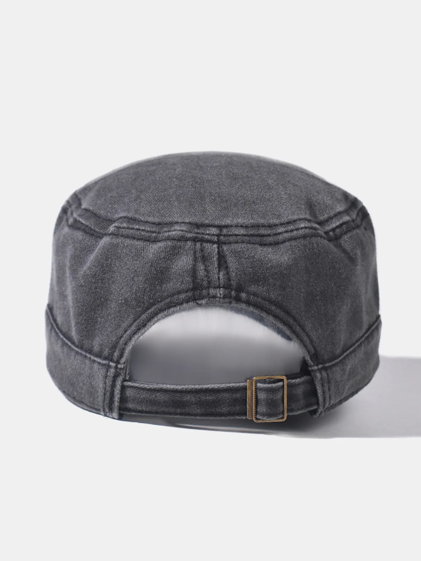 Fashionable Washed Distressed Flat Cap - Image 8