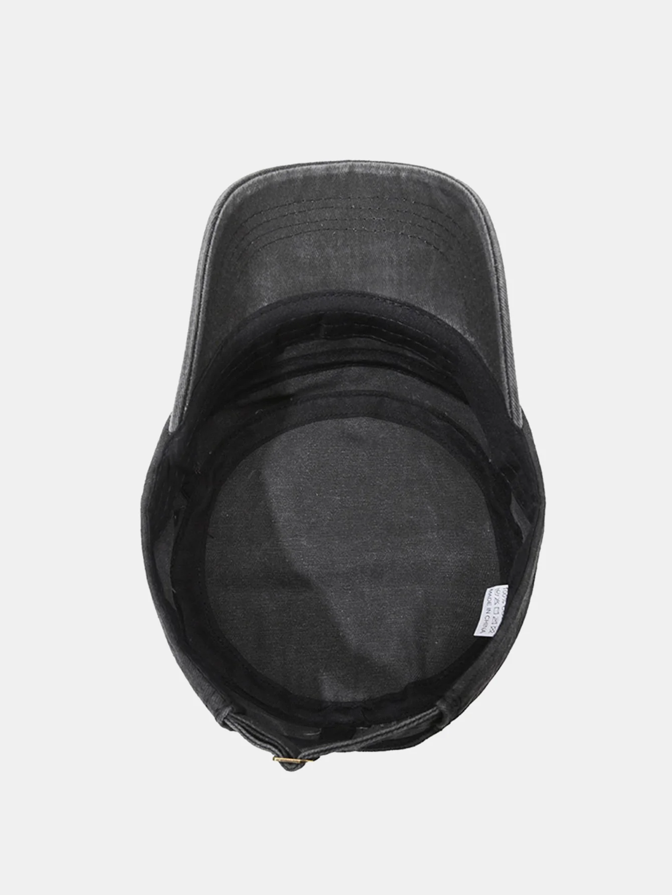Fashionable Washed Distressed Flat Cap - Image 6
