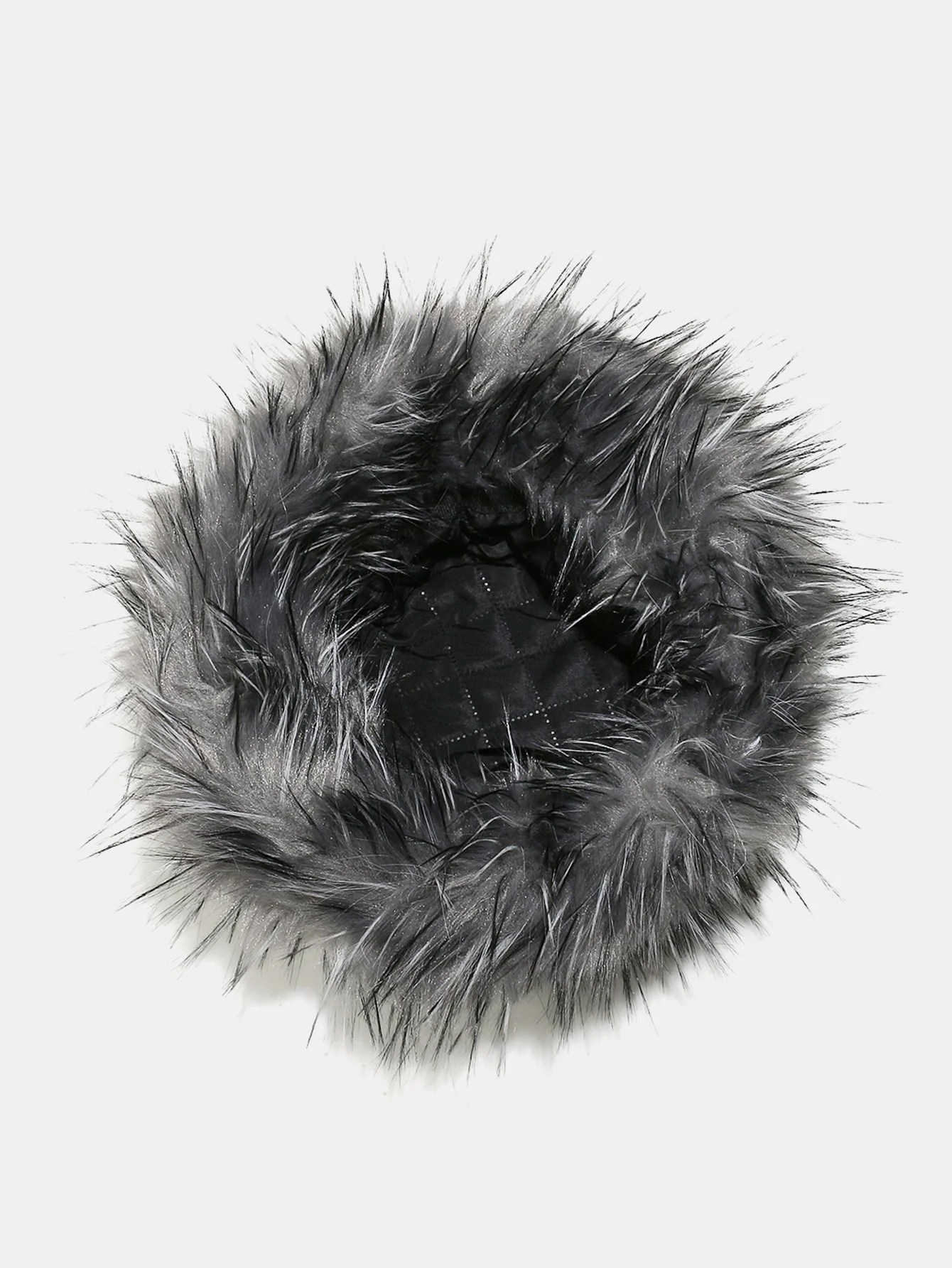 Faux Fox Fur Thickened Fur Plush Bucket Hat - Image 6