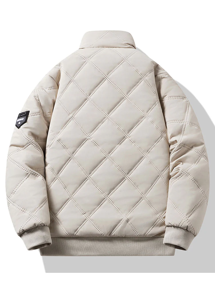 Steppjacke mit Stehkragen und Kunstpelzfutter - Image 12