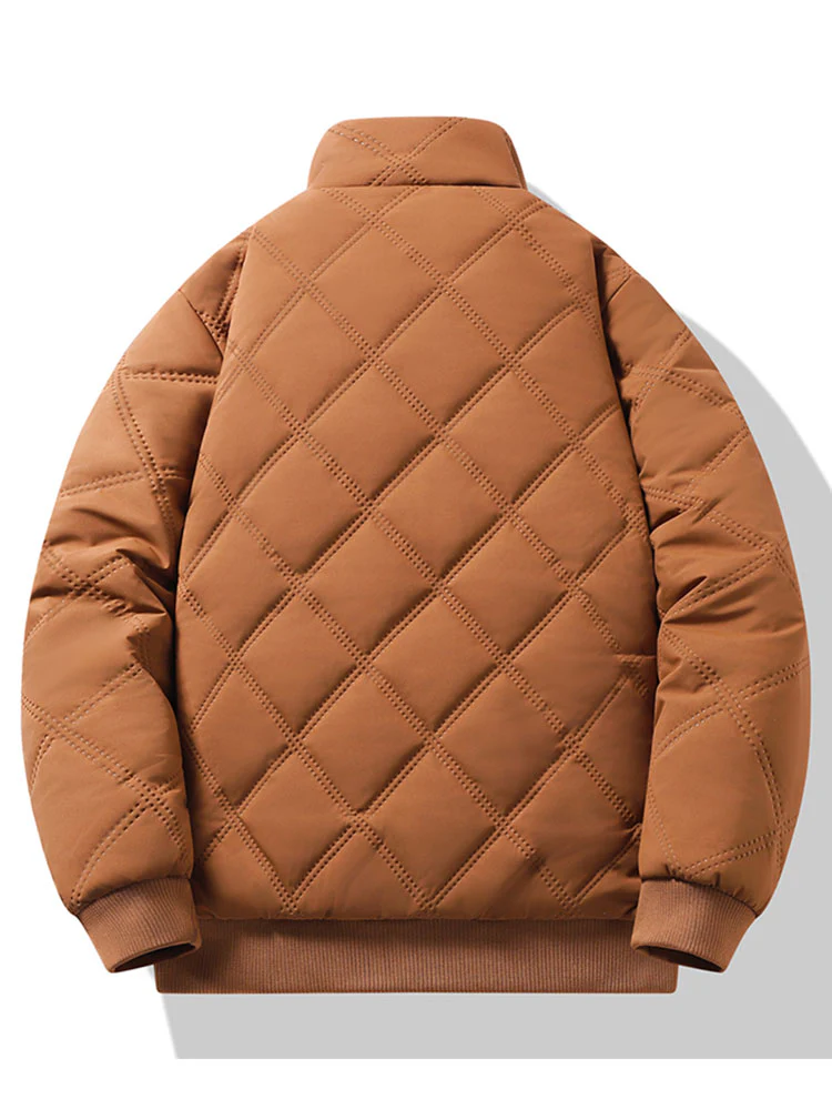 Steppjacke mit Stehkragen und Kunstpelzfutter - Image 2