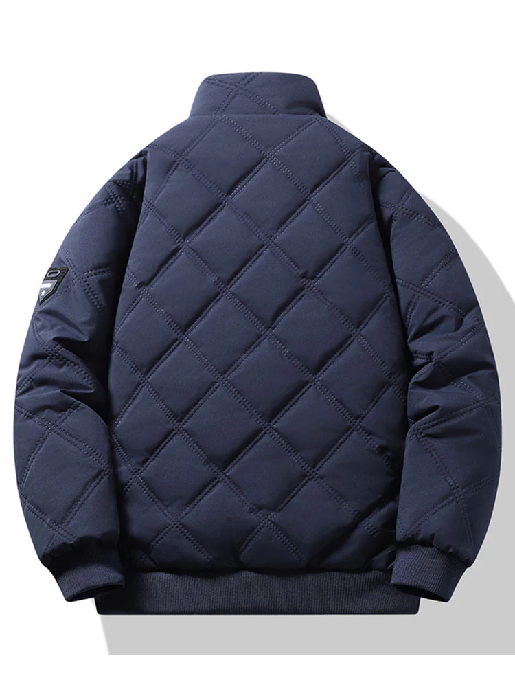 Steppjacke mit Stehkragen und Kunstpelzfutter - Image 4