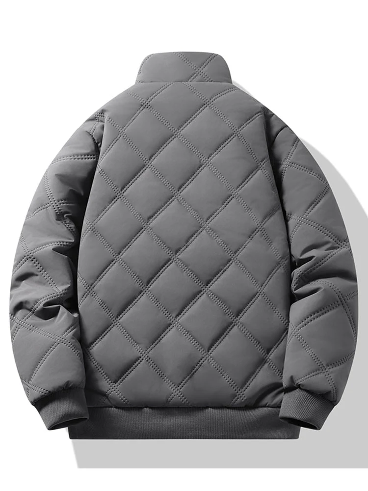 Steppjacke mit Stehkragen und Kunstpelzfutter - Image 8