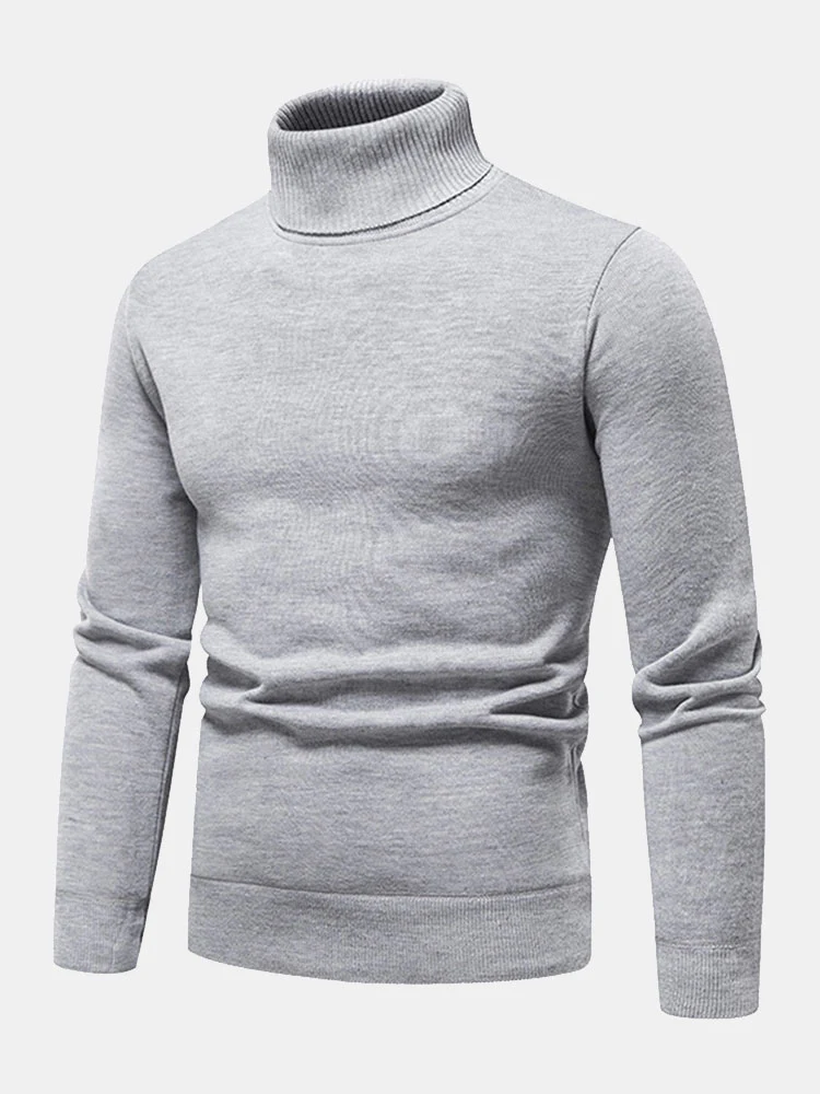 Faux-Fur gefütterter Rollkragenpullover - Image 6