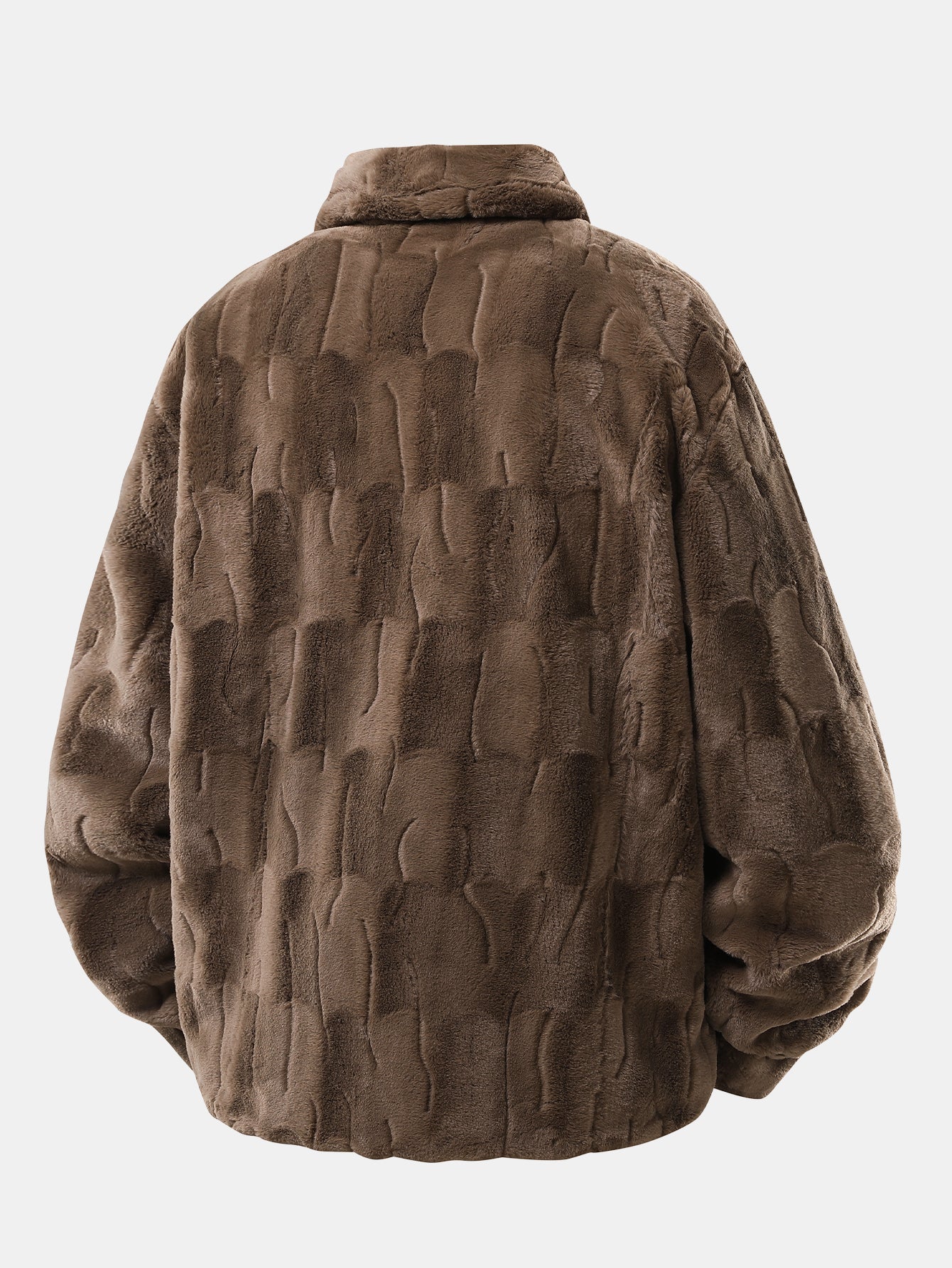 Jacke mit Reverskragen aus Kunstpelz - Image 2