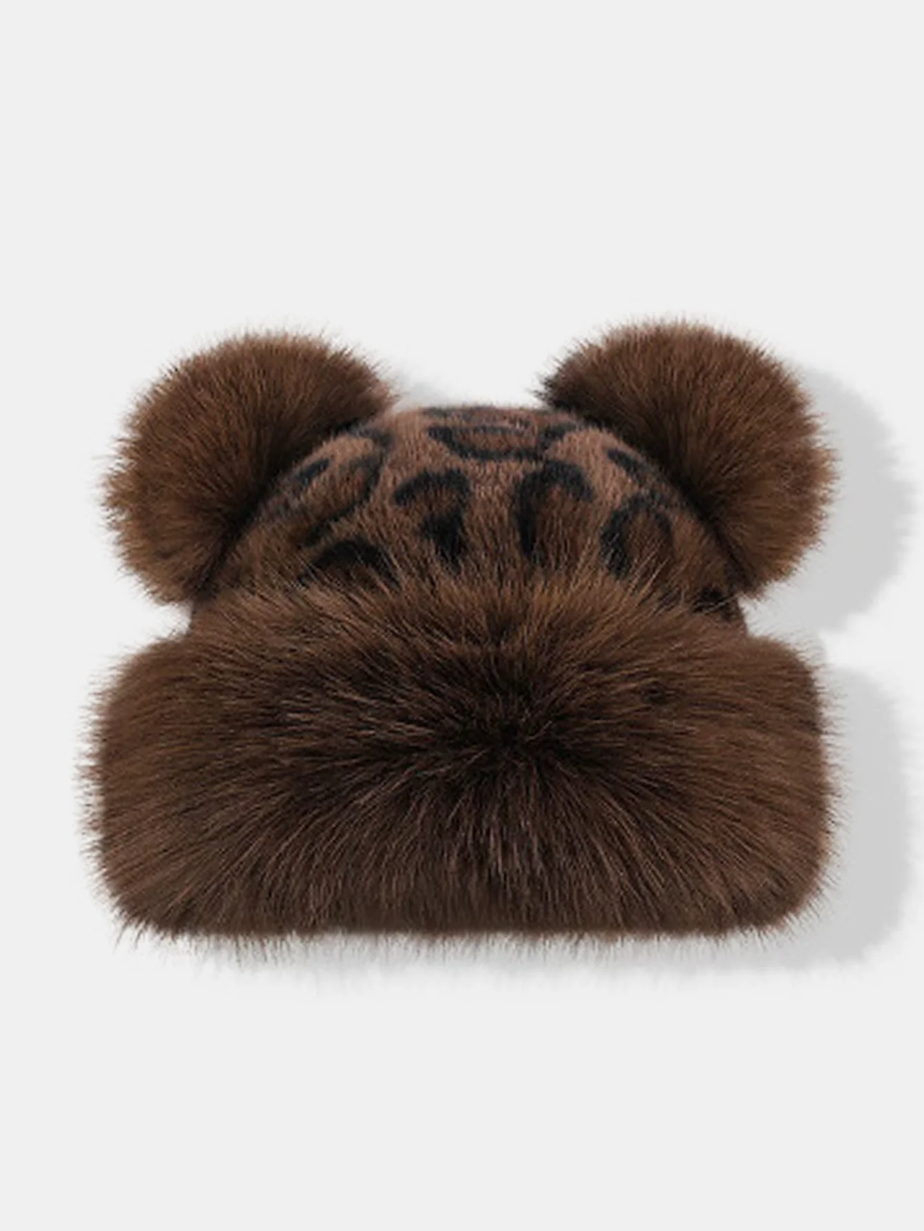 Faux Fur Thickened Warm Ear-covering Beanie Hat - Image 3