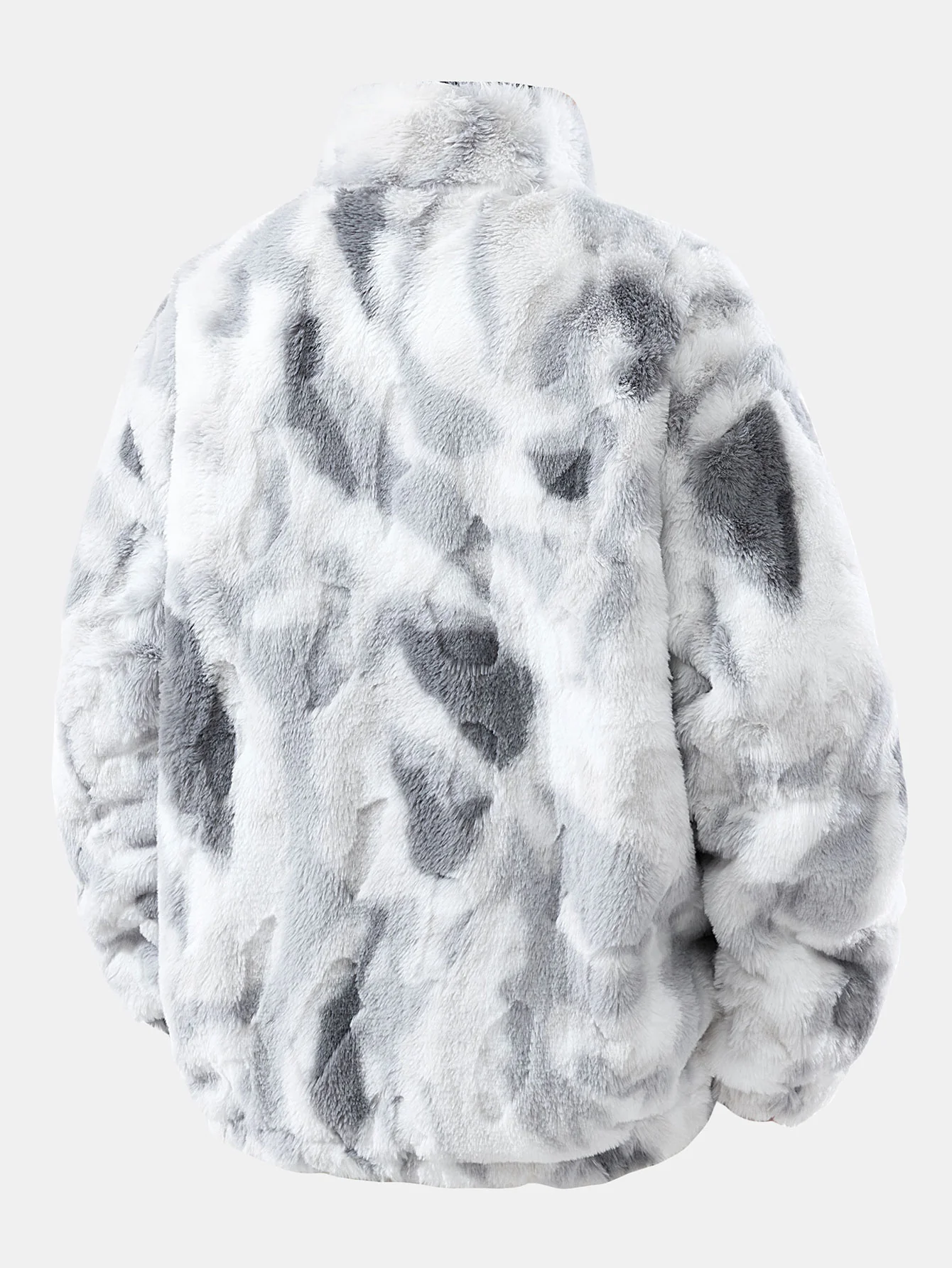 Kunstpelz Reißverschlussjacke - Image 4