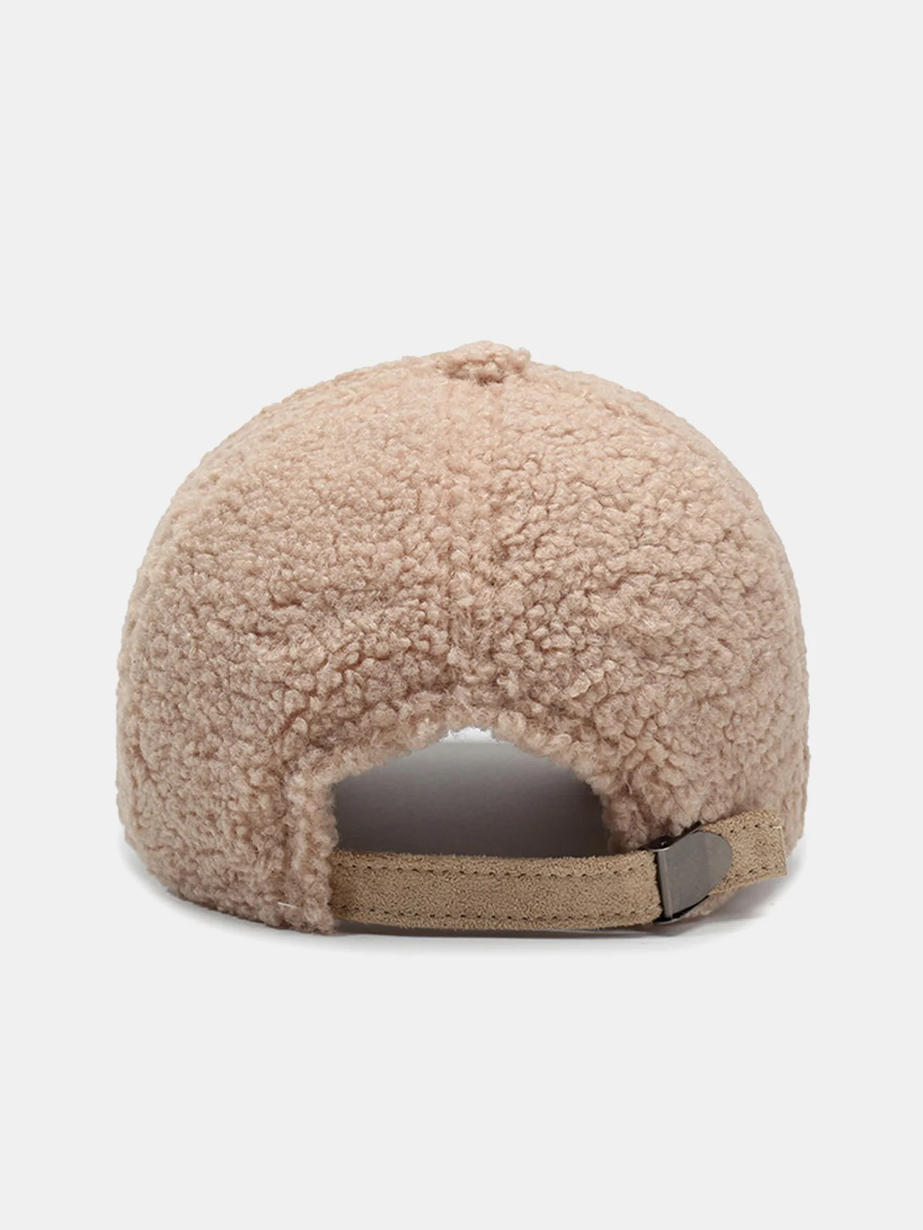 Baseballmütze aus Kunstwildleder, plüschig und warm - Image 9