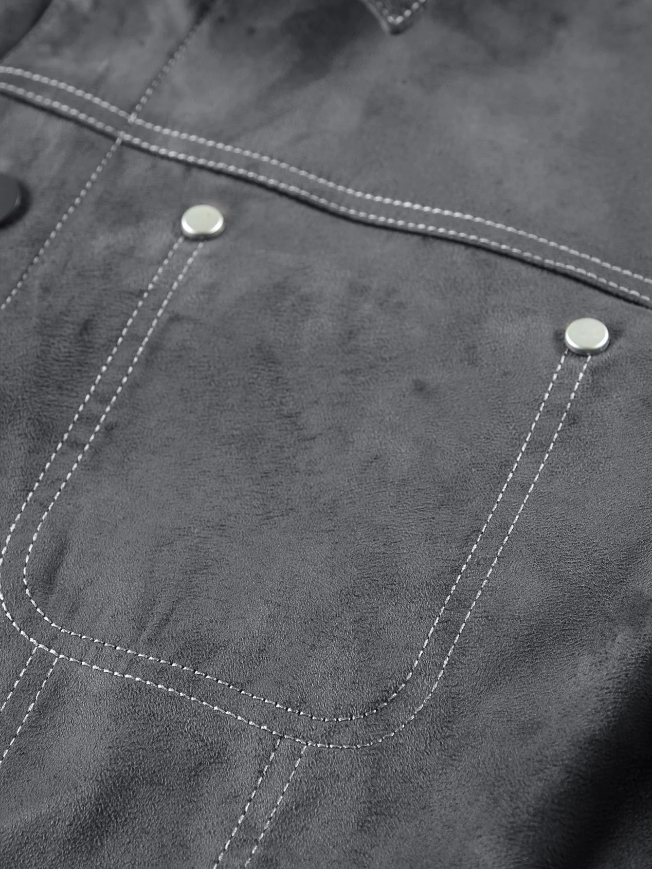 Faux-Suede Utility-Jacke - Image 11