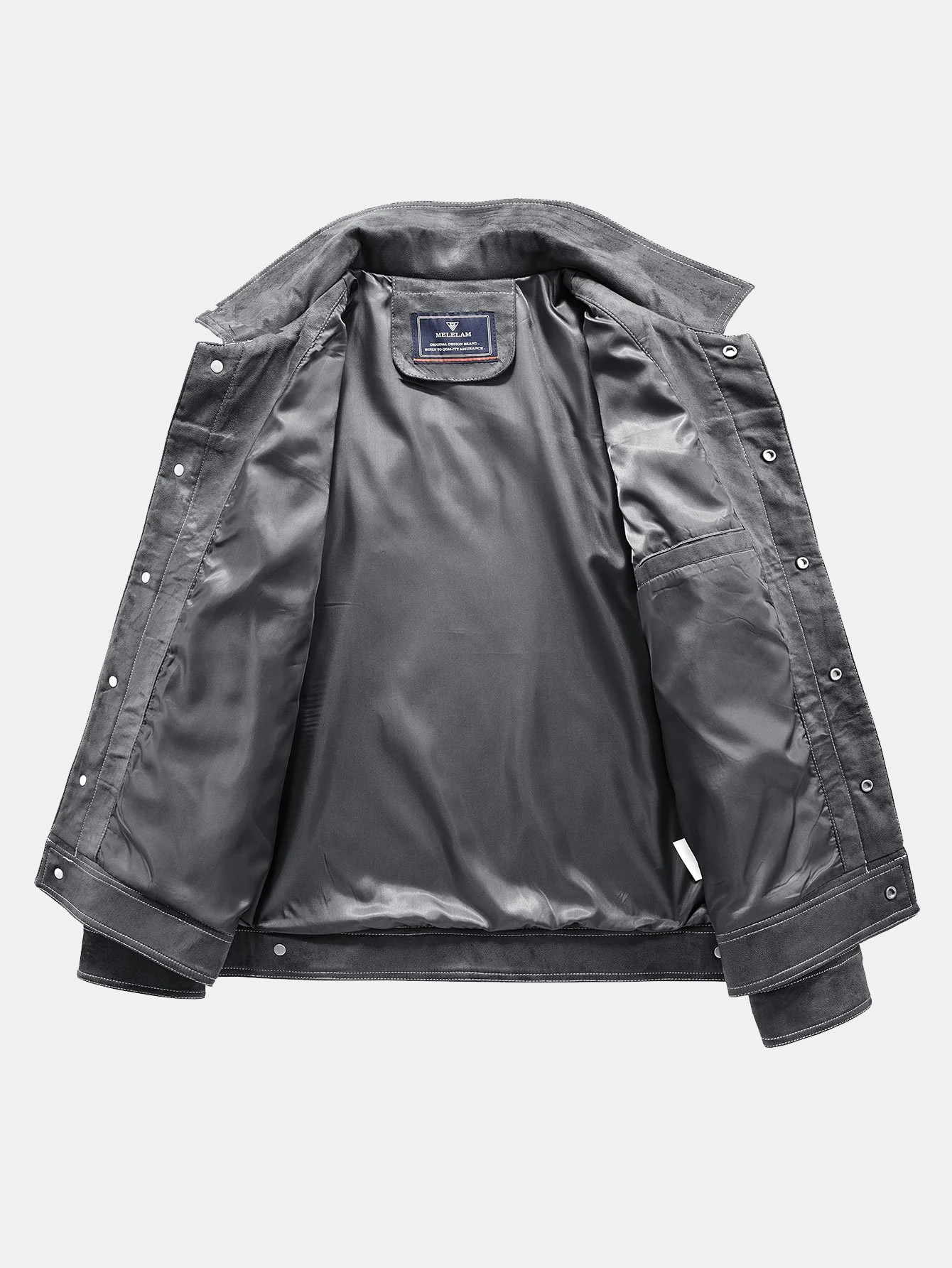 Faux-Suede Utility-Jacke - Image 6